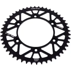 Alu-Kettenrad 48Z 520 schwarz für Motorräder von JT