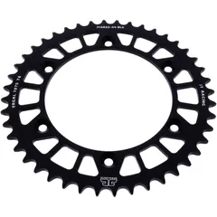Alu - Kettenrad 44Z Teilung 520 schwarz JT Innendurchmesser 136 Lochkreis 156 passend für: Husqvarna TE, WR, SM, CR