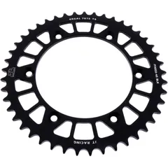 Alu - Kettenrad 45Z Teilung 520 schwarz JT Innendurchmesser 136 Lochkreis 156 passend für: Husqvarna TE, WR, SM, CR