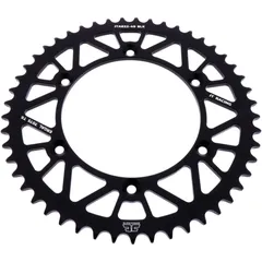 Alu - Kettenrad 49Z Teilung 520 schwarz JT Innendurchmesser 136 Lochkreis 156 passend für: Husqvarna TE, WR, SM, CR