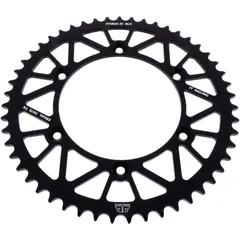 Alu - Kettenrad 51Z Teilung 520 schwarz JT Innendurchmesser 136 Lochkreis 156 passend für: Husqvarna TE, WR, SM, CR