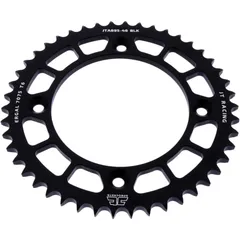 Alu - Kettenrad 46Z Teilung 428 schwarz JT Innendurchmesser 110 Lochkreis 132 passend für: KTM SX