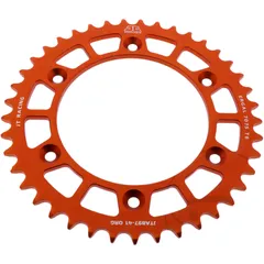 Alu - Kettenrad 41Z Teilung 520 orange JT Innendurchmesser 125 Lochkreis 150 passend für: Husqvarna FE, FC, TE