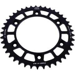 Alu - Kettenrad 41Z Teilung 520 schwarz JT Innendurchmesser 125 Lochkreis 150 passend für: Husqvarna FE, FC, TE