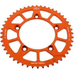 Alu - Kettenrad 48Z Teilung 420 orange JT Innendurchmesser 098 Lochkreis 115 passend für: KTM SX