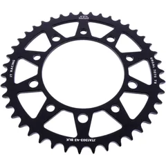Alu - Kettenrad 43Z Teilung 520 schwarz JT Innendurchmesser 112 Lochkreis 138 passend für: Honda CBR, XL