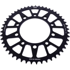 Alu - Kettenrad 49Z Teilung 520 schwarz JT Innendurchmesser 112 Lochkreis 138 passend für: Honda CBR, XL