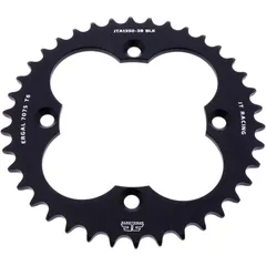 Rear sprocket alu 38 tooth pitch 520 black JTA135038BLK