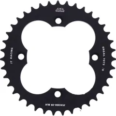 Rear sprocket alu 39 tooth pitch 520 black