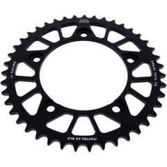 Alu - Kettenrad 43Z Teilung 525 schwarz JT Innendurchmesser 120 Lochkreis 140 passend für: Triumph Bonneville, Thruxton, Scrambler