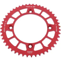 Rear sprocket alu 48 tooth pitch 420 red