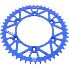 Alu - Kettenrad 48Z Teilung 520 blau JT Innendurchmesser 130 Lochkreis 150 passend für: Fantic XEF, XX, XXF