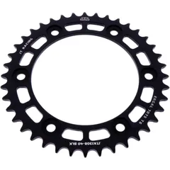 Alu - Kettenrad 40Z Teilung 520 schwarz JT Innendurchmesser 134 Lochkreis 160 passend für: Honda CBR, VTR