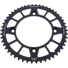 Rear sprocket alu 50 tooth pitch 420 black JTA21550BLK