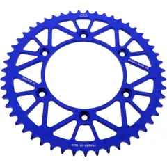 Alu - Kettenrad 51Z Teilung 520 blau JT Innendurchmesser 125 Lochkreis 150 passend für: Husqvarna FE, FC, TE