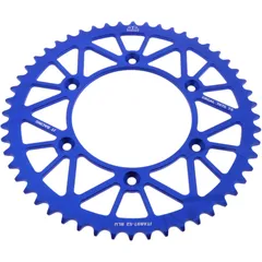 Alu - Kettenrad 52Z Teilung 520 blau JT Innendurchmesser 125 Lochkreis 150 passend für: Husqvarna FE, FC, TE