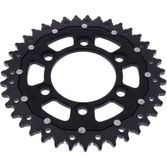 Rear sprocket dual 39 tooth pitch 525 black