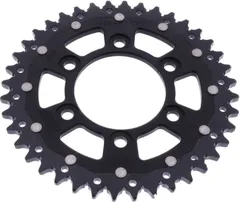 Kettenrad Dual 40Z Teilung 525 schwarz ZF Innendurchmesser 080 Lochkreis 104 passend für: Kawasaki Z, ZX - 10R, KLZ