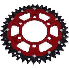 Kettenrad Dual 41Z Teilung 525 rot ZF Innendurchmesser 080 Lochkreis 104 passend für: Kawasaki Z, ZX - 10R, KLZ