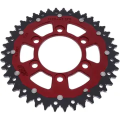 Rear sprocket dual 42 tooth pitch 525 red ZFD148942RED