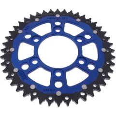 Rear sprocket dual 44 tooth pitch 525 blue ZFD148944BLU
