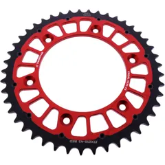 Kettenrad Twinstar 45Z Teilung 520 rot JT Innendurchmesser 125 Lochkreis 153 passend für: Honda CRF, CR, XR