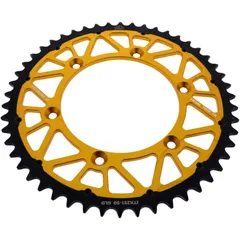 Kettenrad Twinstar 50Z Teilung 520 gold JT Alternative: 7580514 passend für: Fantic XEF, XX, XXF