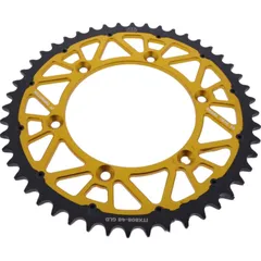 Rear sprocket twinstar 48 tooth pitch 520 gold