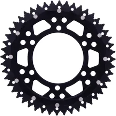 ZF Dual Kettenrad 48Z 525 schwarz kompatibel mit Motorrädern
