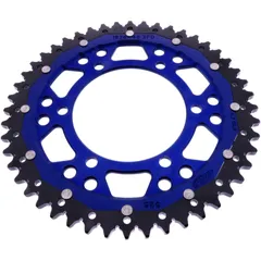 Kettenrad Dual 48Z 525 Blau ZF für Motorräder