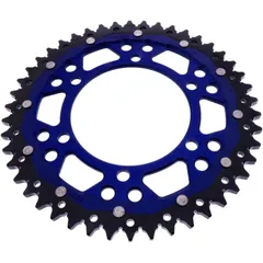 ZF Dual Kettenrad 46Z 525 Teilung blau für Motorräder
