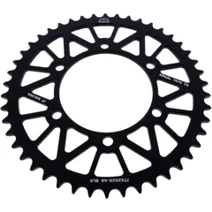 Alu - Kettenrad 46Z Teilung 520 schwarz JT Innendurchmesser 106 Lochkreis 125 passend für: Triumph Bonneville, Daytona, Street Scrambler