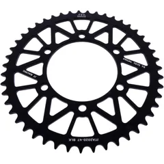 Alu - Kettenrad 47Z Teilung 520 schwarz JT Innendurchmesser 106 Lochkreis 125 passend für: Triumph Bonneville, Daytona, Street Scrambler