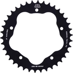 Alu - Kettenrad 38Z Teilung 520 schwarz für Kettenradträger 7585011 passend für: Ducati 916, 748, 996