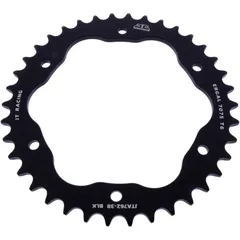 Alu - Kettenrad 38Z Teilung 520 schwarz für Kettenradträger 7585029 passend für: Ducati 1098, 1198, Streetfighter