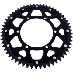 Kettenrad Dual 58Z Teilung 428 schwarz ZF Innendurchmesser 108 Lochkreis 123 passend für: Aprilia RS, RS4, Tuono