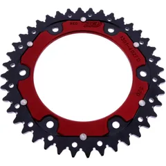 Kettenrad Dual 40Z Teilung 520 rot ZF Innendurchmesser 125 Lochkreis 153 passend für: Honda CRF