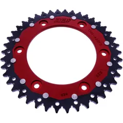 Kettenrad Dual 42Z Teilung 520 rot ZF Innendurchmesser 125 Lochkreis 153 passend für: Honda CRF
