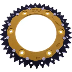 Kettenrad Dual 42Z Teilung 520 gold ZF Innendurchmesser 125 Lochkreis 153 passend für: Honda CRF