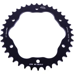 Alu - Kettenrad 38Z Teilung 525 schwarz für Kettenradträger 7585029 passend für: Ducati 1198, 1098, Streetfighter