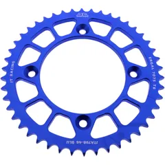 Alu - Kettenrad 46Z Teilung 428 blau JT Innendurchmesser 100 Lochkreis 120 passend für: Suzuki RM