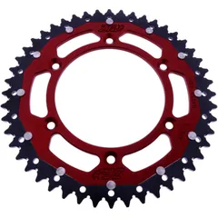 Kettenrad Dual 48Z Teilung 520 rot ZF Innendurchmesser 125 Lochkreis 150 passend für: Husqvarna FE, FC, TE