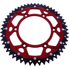 Kettenrad Dual 52Z Teilung 520 rot ZF Innendurchmesser 125 Lochkreis 150 passend für: Husqvarna FE, FC, TE
