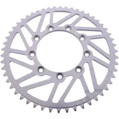 Alu - Kettenrad 52Z Teilung 520 silber Esjot Innendurchmesser 105 Lochkreis 124 passend für: TM Racing EN, MX, SMR