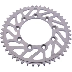 Alu - Kettenrad 45Z Teilung 520 silber Esjot Innendurchmesser 105 Lochkreis 124 passend für: TM Racing EN, MX, SMR