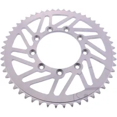 Alu - Kettenrad 53Z Teilung 520 silber Esjot Innendurchmesser 105 Lochkreis 124 passend für: TM Racing EN, MX, SMR