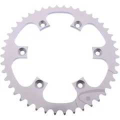 Alu - Kettenrad 44Z Teilung 520 silber passend für: TM Racing SMM, SMR, SMX