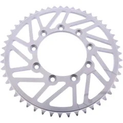 Alu - Kettenrad 51Z Teilung 520 silber Esjot Innendurchmesser 105 Lochkreis 124 passend für: TM Racing EN, MX, SMR