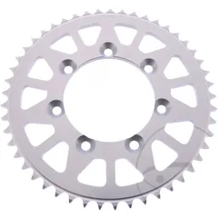 Alu - Kettenrad 49Z Teilung 428 silber Esjot Innendurchmesser 085 Lochkreis 100 passend für: TM Racing MX, SMX