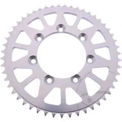 Alu - Kettenrad 51Z Teilung 428 silber Esjot Innendurchmesser 085 Lochkreis 100 passend für: TM Racing MX, SMX